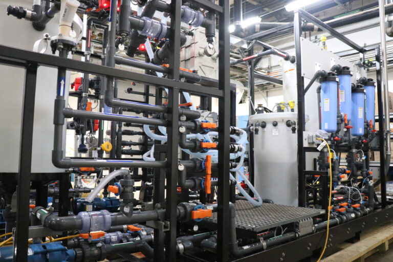 ECD pilot system – Cascade configuration